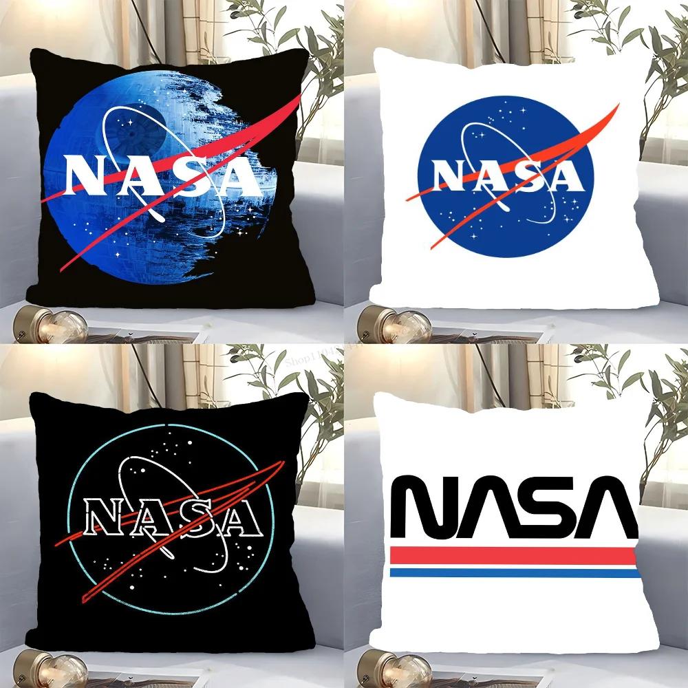 1pc NASA Pillow Case Square Bedroom Sofa Leisure Comfort Cushion Car Living Room Home Decoration