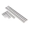 11Pcs Hammer Drill Bit Cemented Carbide High Speed Chip Removal Electric Hammer Drill Bit Set