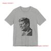 POP Kultur Klassiker Kennedy T-Shirt vintage gewaschen Stilvoll Dehnbar Bequem Vielseitig Lässig Mann