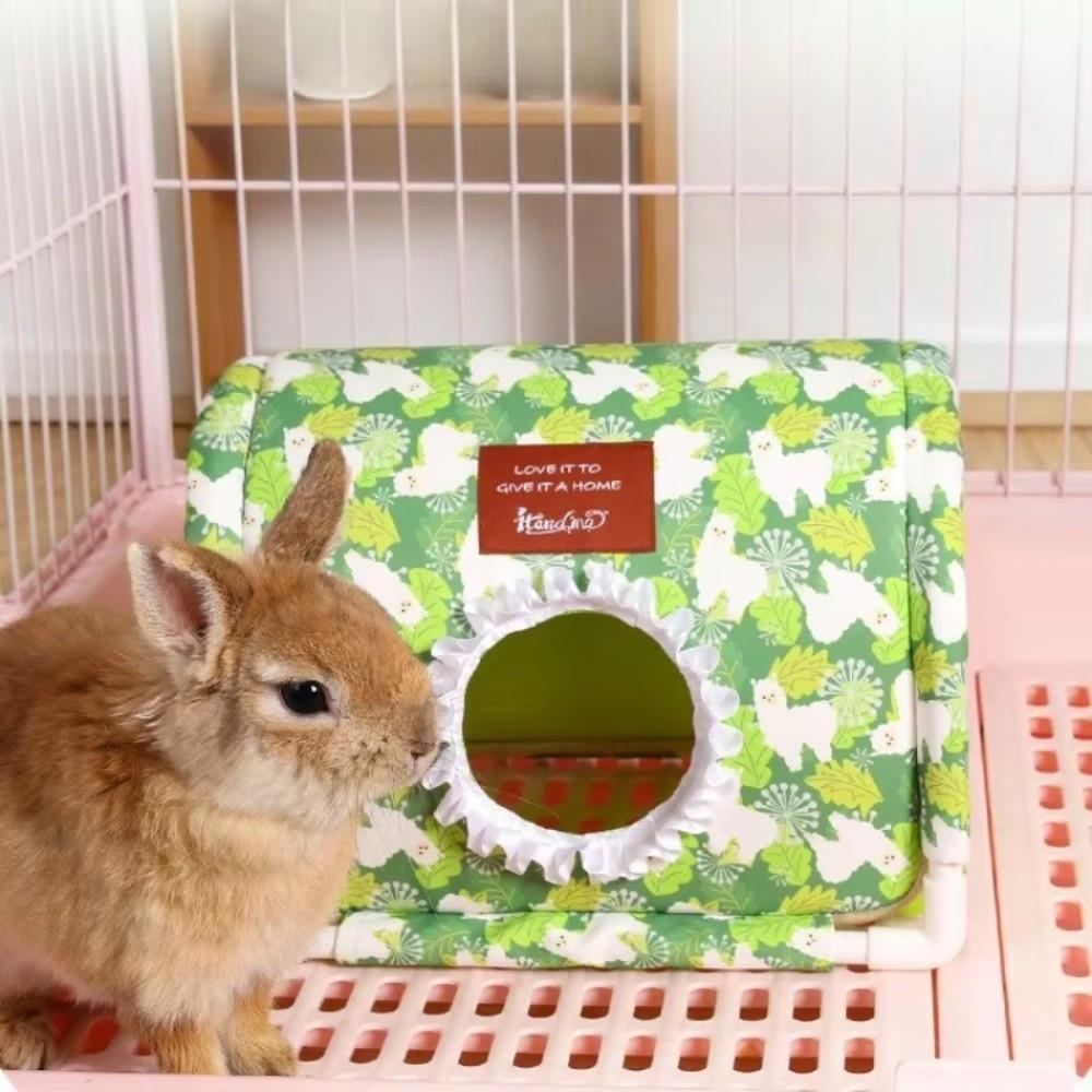 Summer Ventilated Cool Tunnel Bottomless Small Animal Cage Hamster Shelter For Rabbit Dutch Pig