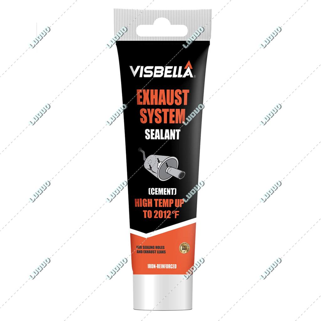 Car Exhaust Pipe Filler Glue High Temperature Silicone Sealant Repair Paste Motorcycle Auto Muffler Tailpipe Leaks Plugging Air
