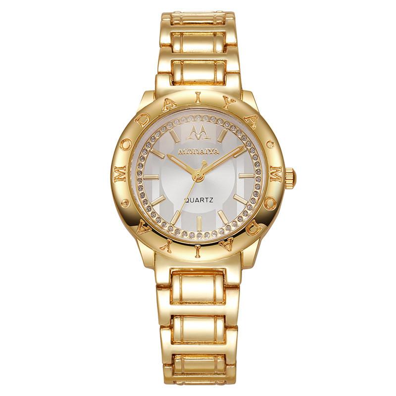 Womens Fashion Letter Pendant Watch With Quartz Movement For Casual Wear