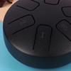 Tongue Drum 3.8 Inch 6 Note Mini Ethereal Drum Puzzle Toy Children Percussion Instrument Matte