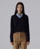 SILN Soma V-Neck Pullover Knit (Navy)