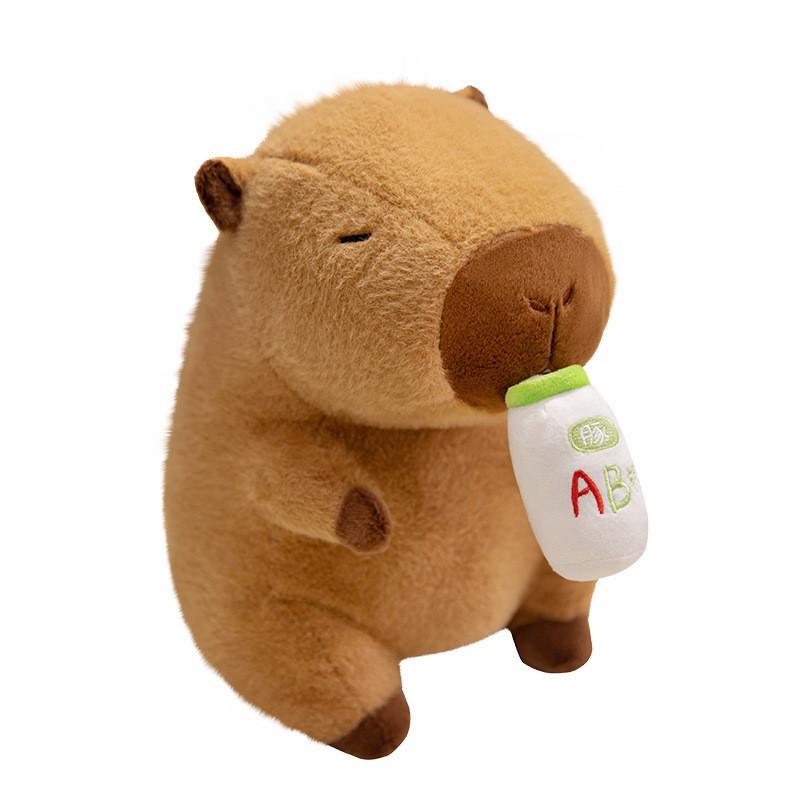 Bottle Ab Capybara Dress Up Cartoon Plush Toys Childres Birthday Gifts Dolls