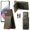 For Samsung Galaxy A06 4G/5G Case RFID Blocking Card Holder Litchi Texture Leather Back Cover