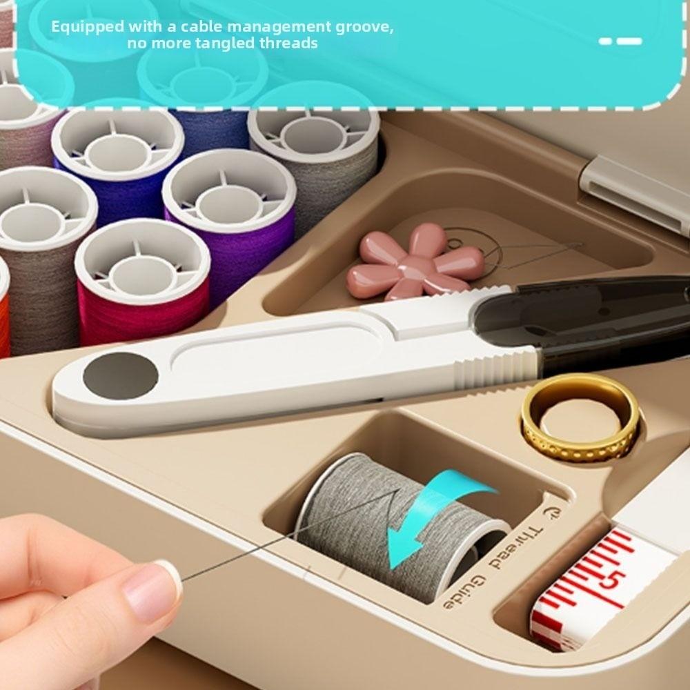 Multifunctional Sewing Tool Kit Magnetic Needle And Thread Kit Needle Thread Box  Home Sewing