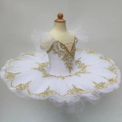 Ballett Kostüme, Kostüme, Spitze Flauschige Prinzessinnenkleider, Süße Mesh Mädchen, Ballett Kostüme