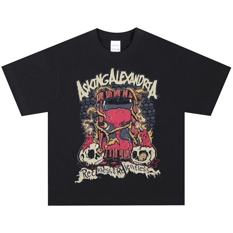 Asking Alexandria T-Shirt, Soft Fabric Casual Daily Wear S