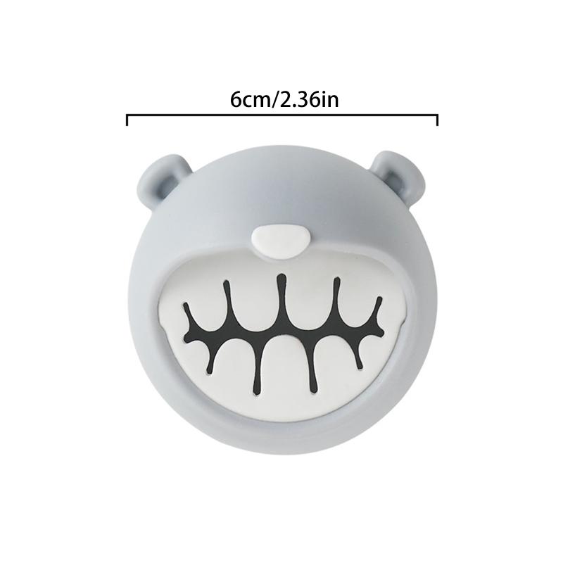 Cartoon Bathroom Towel Holder Creative Wall Mounted Face Towel Storage Rack Space-Saving for Small Rooms