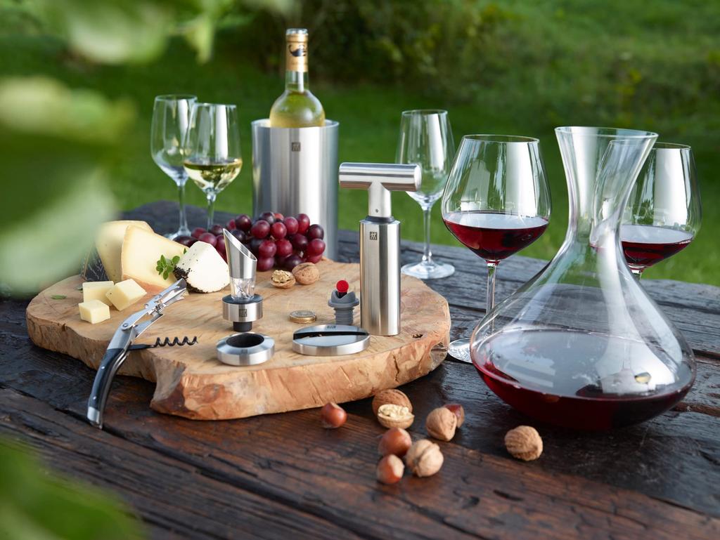 Zwilling Series Wine Vacuum Pump Wine Stopper Stopper Vacuum Preservation Japanese Sommelier "Sommelier Pump" Anti-Oxidation [Authorized Product]
