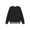 Jordan MVP Letter Pattern Fleece Crewneck Sweatshirt Men Sweatshirt Black FV7437-010
