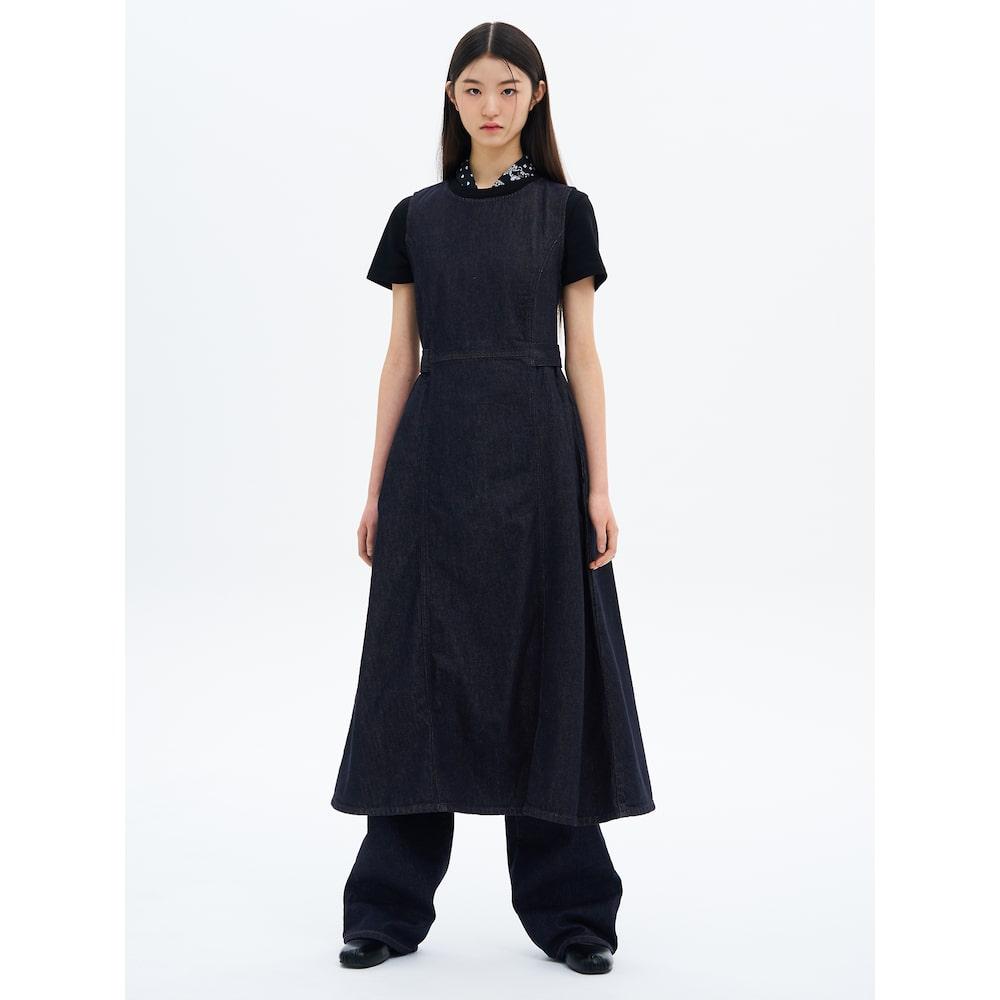 8seconds Sleeveless Denim Dress Navy