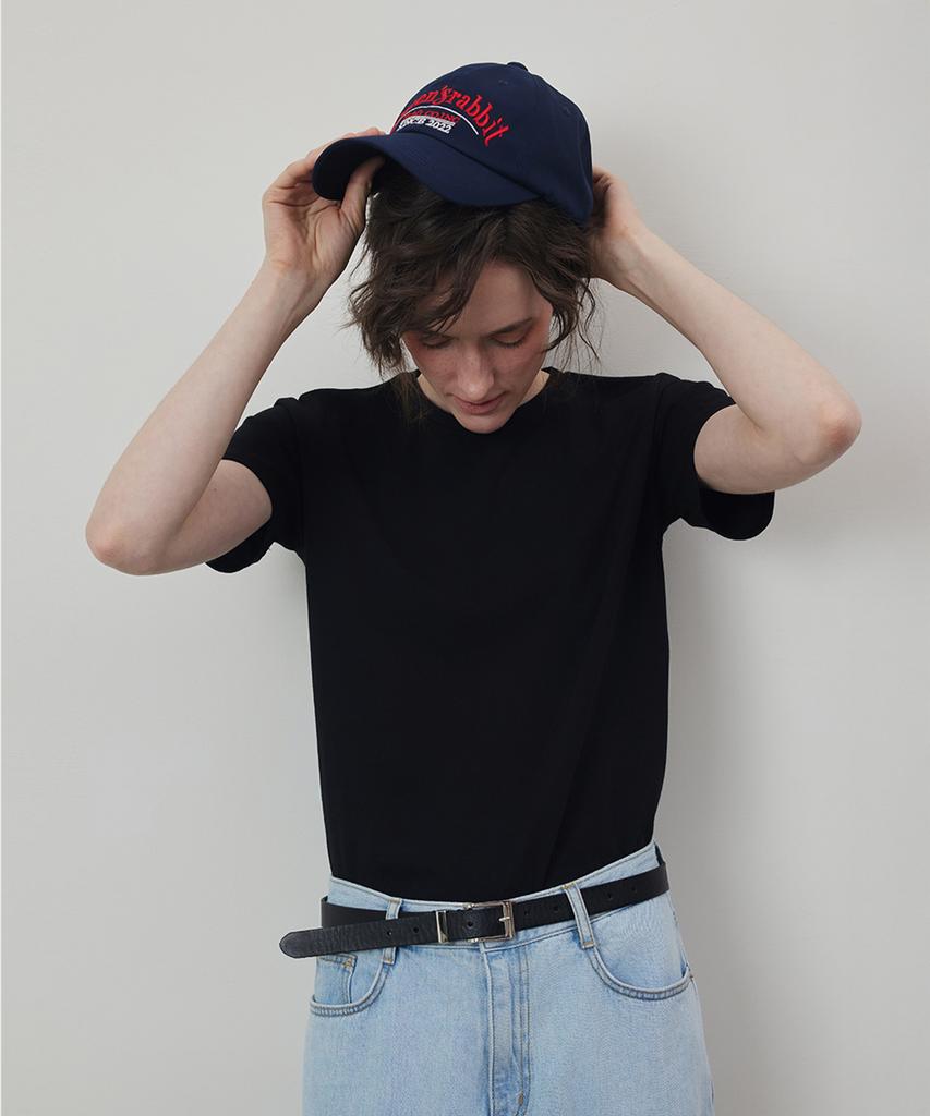 Kwinseulaebis Standard Fit Round Neck Half Sleeve T-Shirt