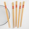 Natural Bamboo Chopsticks Wedding Blessing Happy Chopsticks Chinese Food Chopsticks Lacquerless Waxless