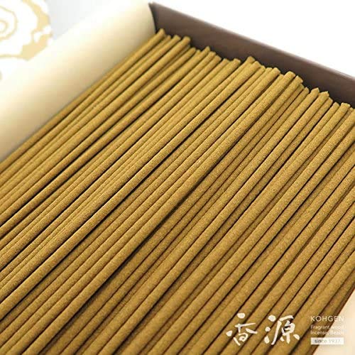Kunmeido Eiheiji Temple's Famous Reiryo-ko Incense Sticks, Large Bulk Size, Value Pack of 2 (160g X 2) with Pocket Tissue Set