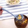 Geschirr Weizenstroh Suppenkelle 4 Farben Suppen-Reislöffel mit langem Griff Mahlzeit-Abendessen-Schaufeln Küchenbedarf Kochwerkzeug