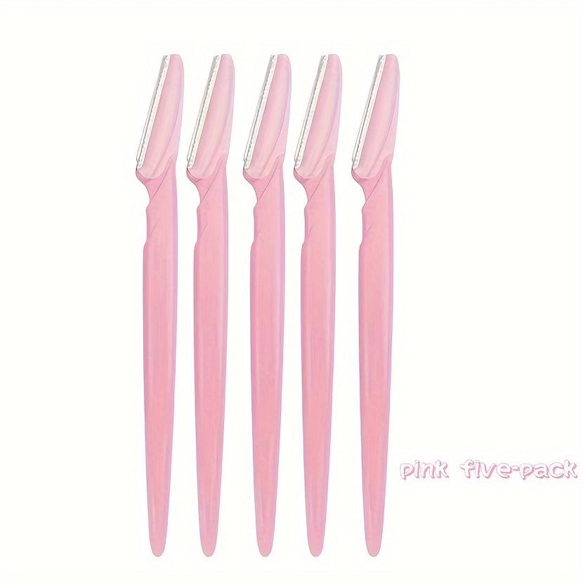 Eyebrow Shaver - Reusable, Portable Hair Trimmer With Protective Case For Facial Hair Removal - Sharp Blades For Easy Grooming