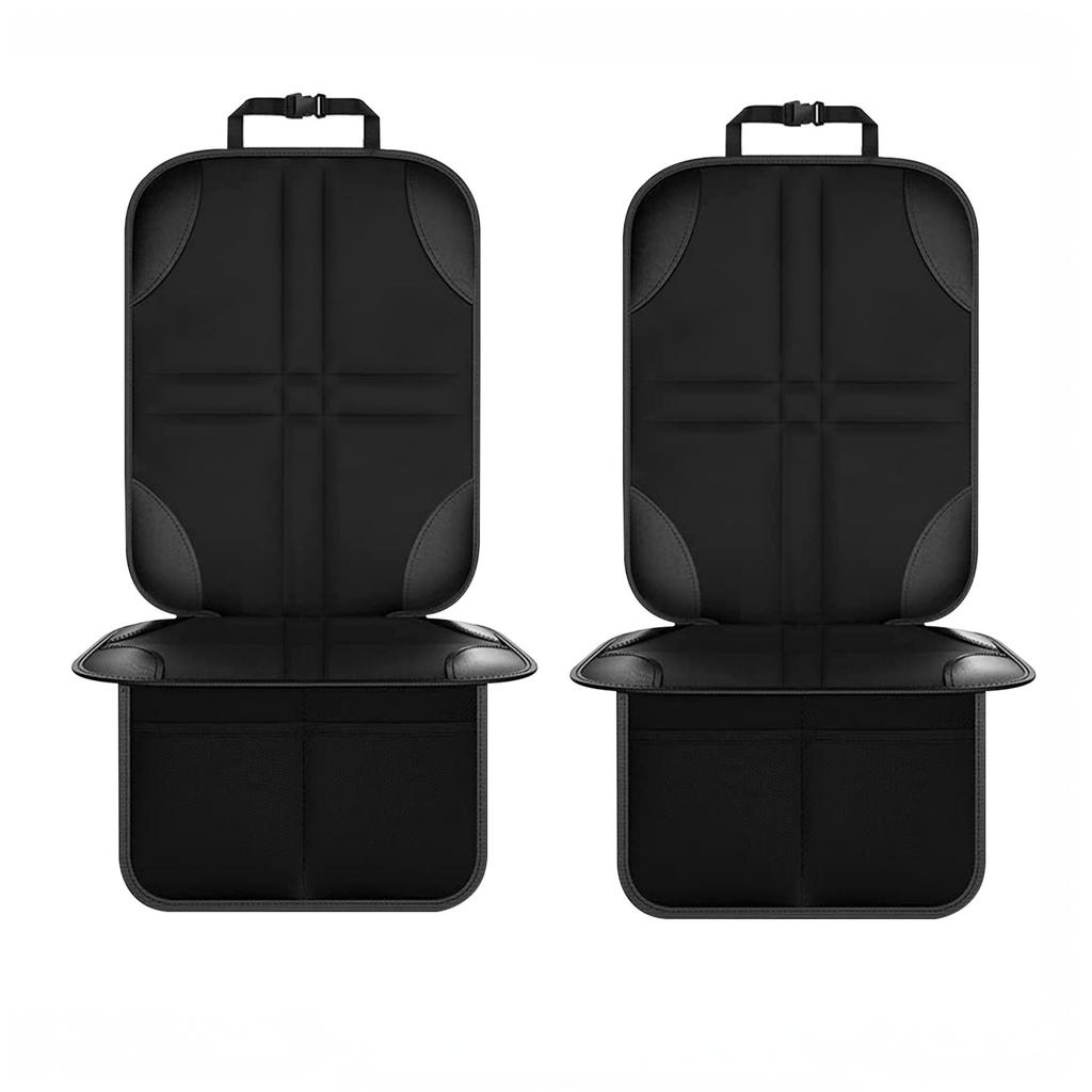 Universal Car Seat Protector for Child Baby Pet Waterproof Non-Slip Anti-Scratch Durable Auto Interior Cushion Cover with Pocket