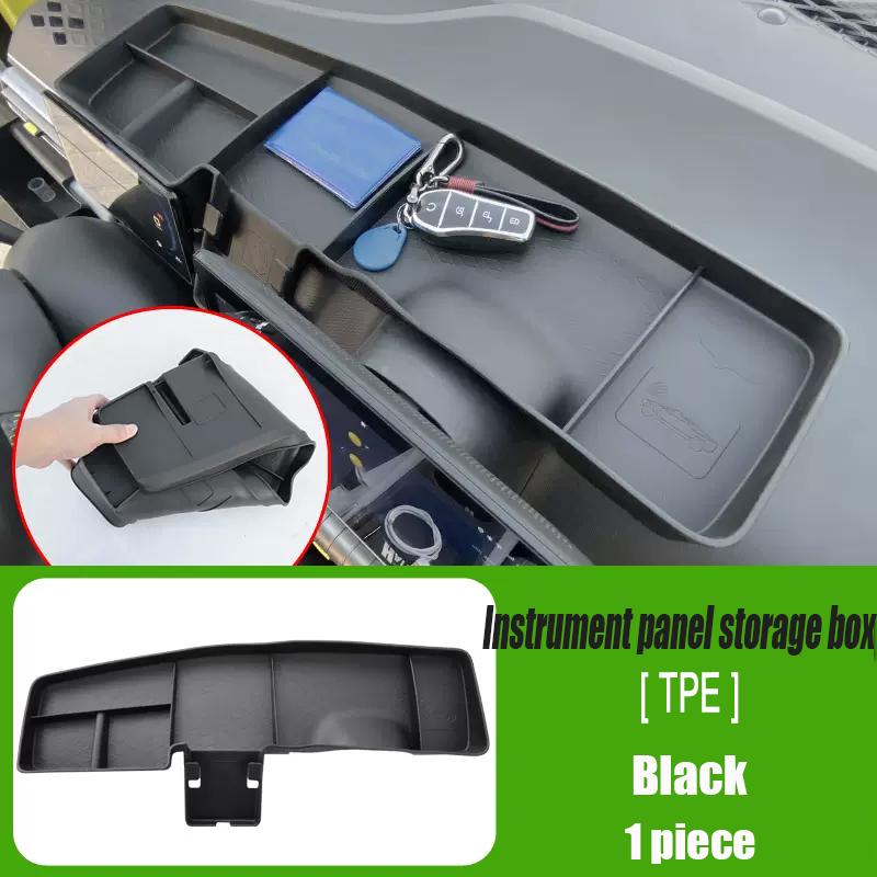 For BYD Seagull Dolphin Mini 2025 2024 Automotive Interior Instrument Panel Storage Box Paper Towel Storage Behind the Screen