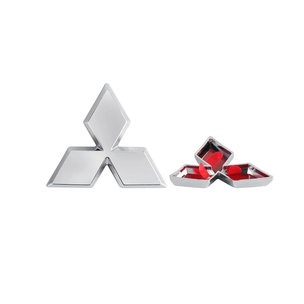 ABS Car Steering Wheel Emblem Sticker Accessorie For Mitsubishi Space Star Lancer EX Outlander Xl Eclipse Cross Asx Pajero Colt