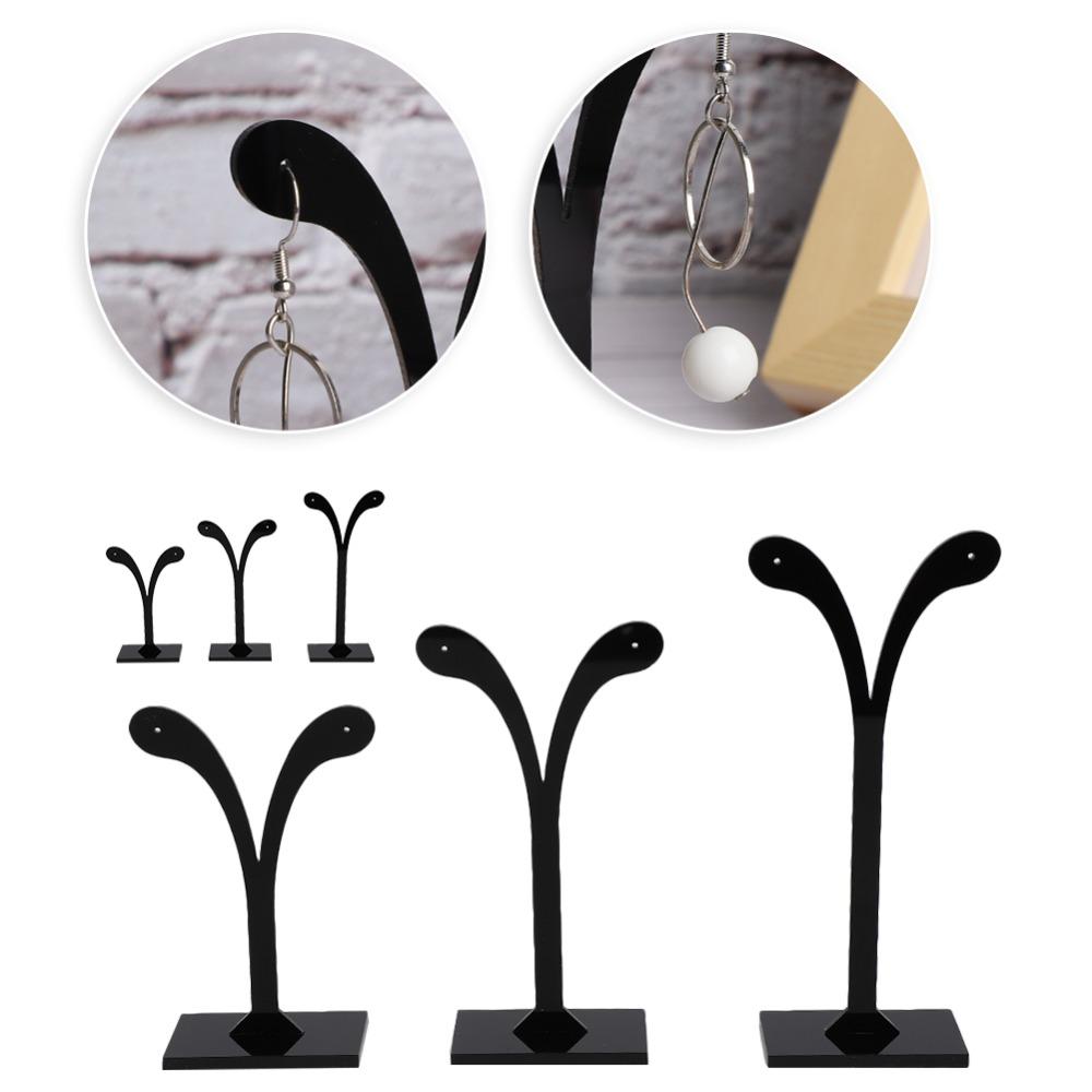 3pcs Acrylic Material Acrylic Earring Display Stand Ear Stud Display Stand  Home Display