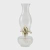 Retro Glass Oil Lamp - Vintage Kerosene Lantern for Nostalgic Decor
