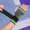 Breathable Design Wristband Elastic Compression Wrist Brace Compression Gloves  Weightlifting