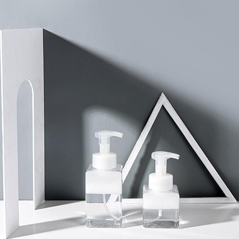 For Bathroom Kitchen Dispenser Foam Bottle 1* Empty High Capacity Plastic Practical To Use Resistant Transparent