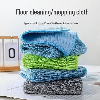 Water Stain-Free Floor Cleaning Mop Replacement Cloth - Special Flat Mop Cleaning Towel