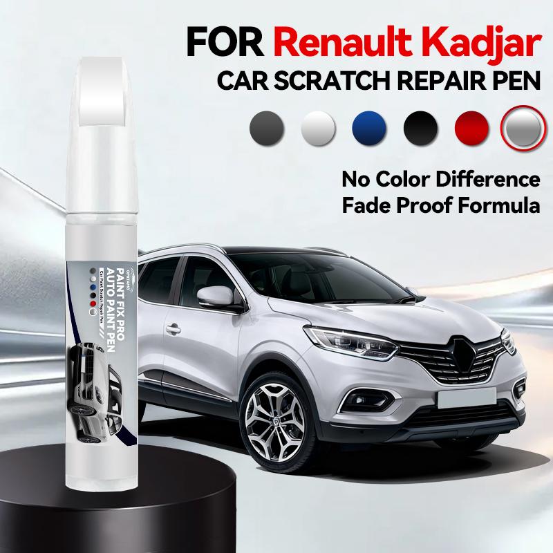 

OPRTAMG Purpose Vehicle For Renault Kadjar Car Paint Repair Pen Touch Up Scratch Remover DIY Auto Accessories White QYA Blue RPR срібний