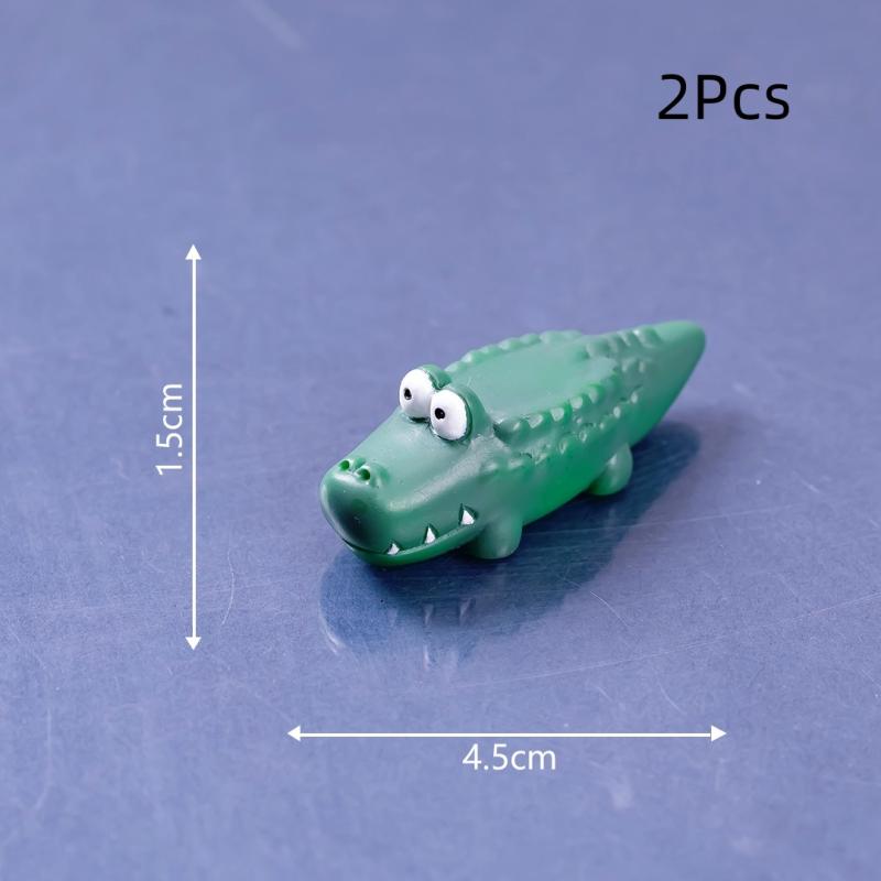 2 ks Mini Pryskyřičné Kapybara Miniatury Figurky Roztomilá Vílí Zahrada Zvířecí Ozdoba Mini Soška Dekorativní Malá Krajinářská