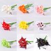 10Pcs Artificial Flowers Artificial Calla Lily Bouquet Lifelike Fake Calla Lily  Home Decoration