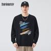 Mark Fairwhale 100% Cotton Men's Long Sleeve Crew Neck T-Shirt