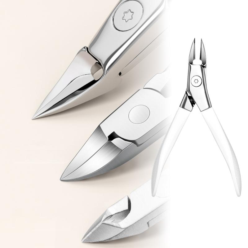 Toenail Cutter with Angled Blade for Precise Dead Skin Removal Pedicure Manicure Tool for Travel and Daily Care