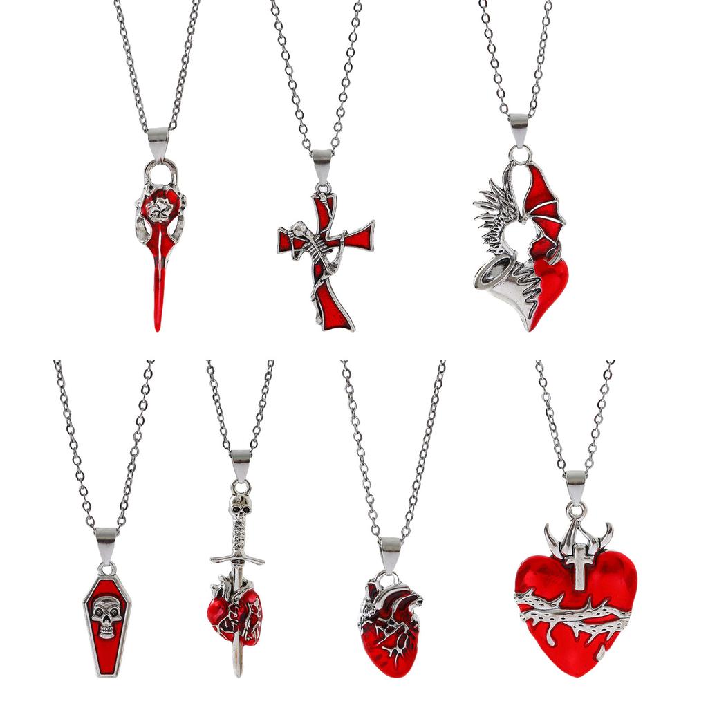 Adjustable Length Neckchain Metal Pendant Necklace Unisex Streetwear Accessory Hip Hop Choker Jewelry for Men and Women
