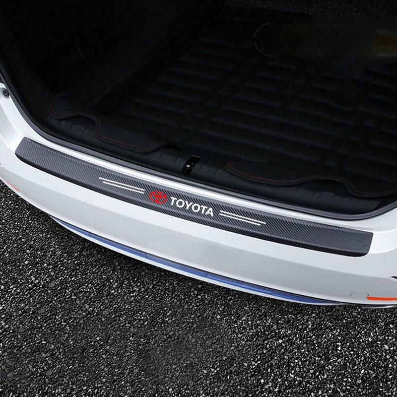 Car Door Sill Protection Sticker Scratch Wear Resistant for Toyota Yaris CHR Corolla Rav4 Hilux Land Cruiser Accessories
