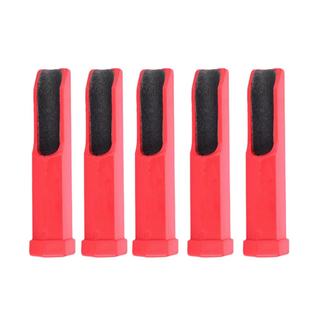 5PCS Double Sided Pool Cue Tip Shaper Inner Coarse Sandpaper Billiard Repair Tool  Tip Grinding