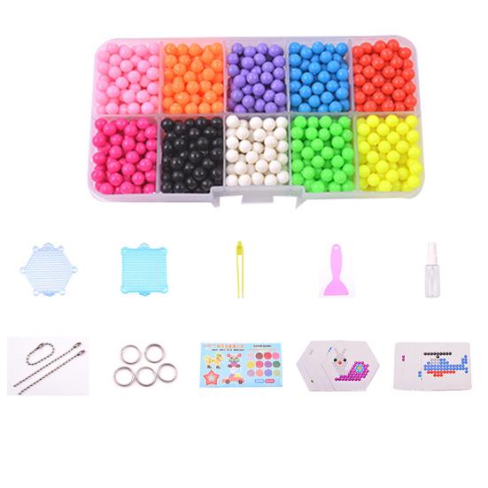 Multicolor Magic Water Aqua Sticky Beads Refill Accessories Art Crafts Kids Toy
