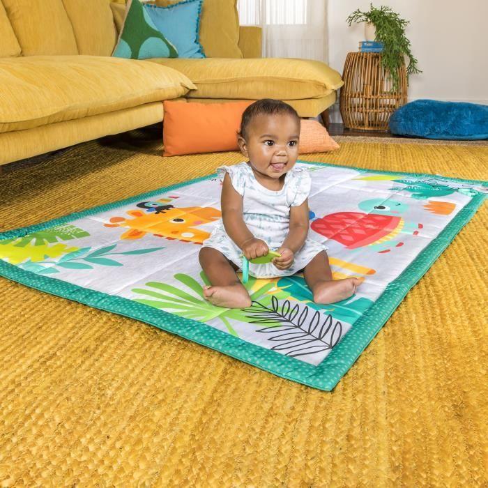 Tapis d'éveil bright stars roam about plush activity - 7.62 x 150 x 99 cm - multicolore - dès la naissance