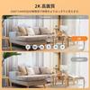 Bluetooth pairing2.4G 5G WiFi compatiblePet camera 3 million pixelsTopcony 2K qualityAutomatic tracking24-hour recordingViewable on iPhone Android