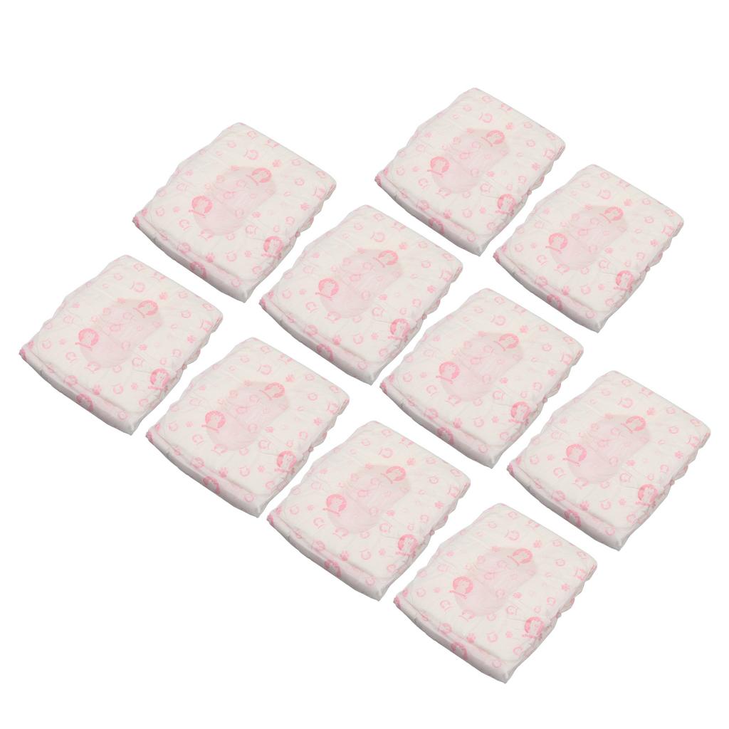 Female Dog Diapers Disposable Breathable Leakage Proof Strong Absorbent Puppy Diapers for