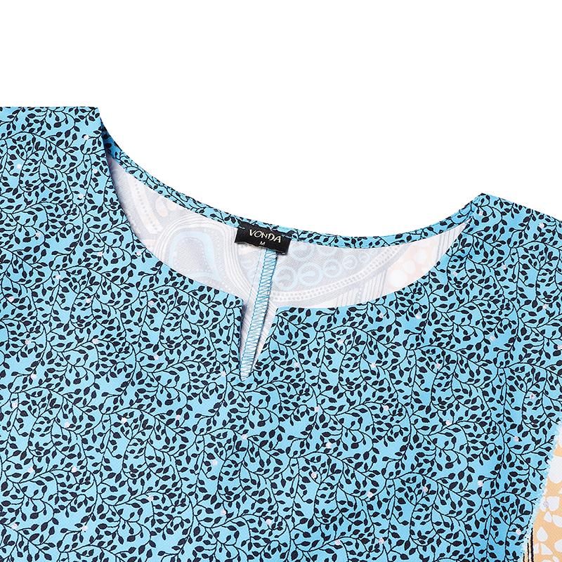 Rochii damă plus size cu mânecă medie și imprimeu floral