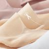 3 Pairs Women's Summer Silicone Anti Slip Socks Invisible Low Cut Boat Socks Solid Color Breathable Sock