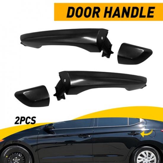 Front Rear Side LH RH Outside Door Handle For 2017- Hyundai Elantra Sedan