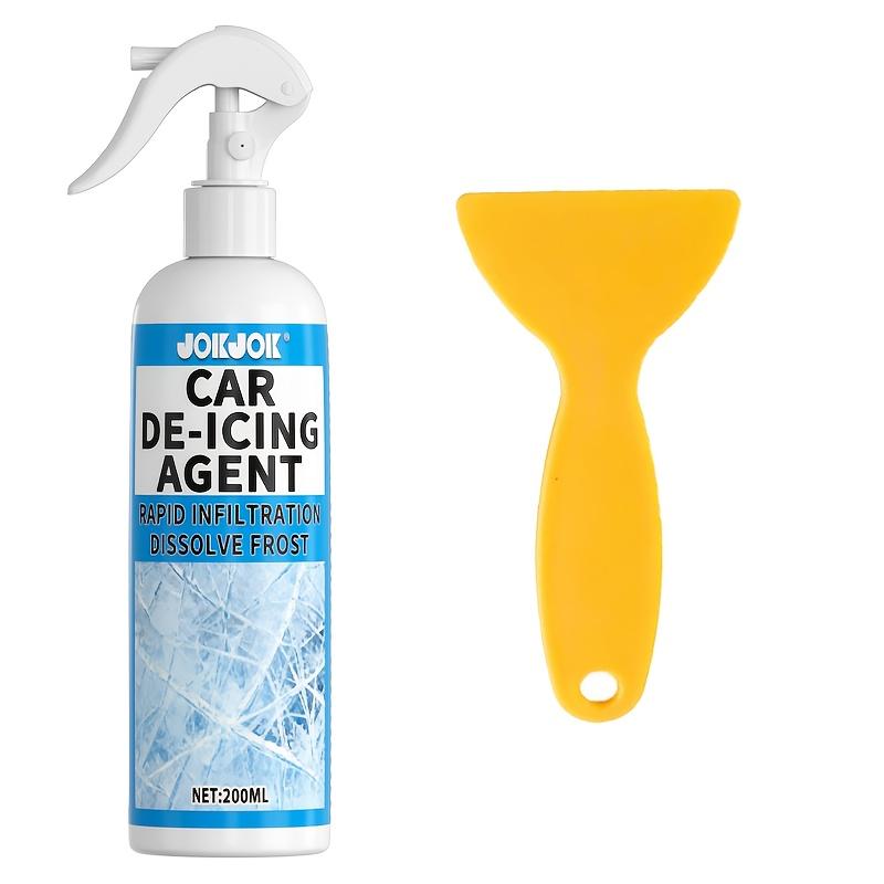

Large Capacity Multi-Functional Car Deicer, Home Glass Frost Removal Spray, Quick Ice Melting Agent, Protects Your Car