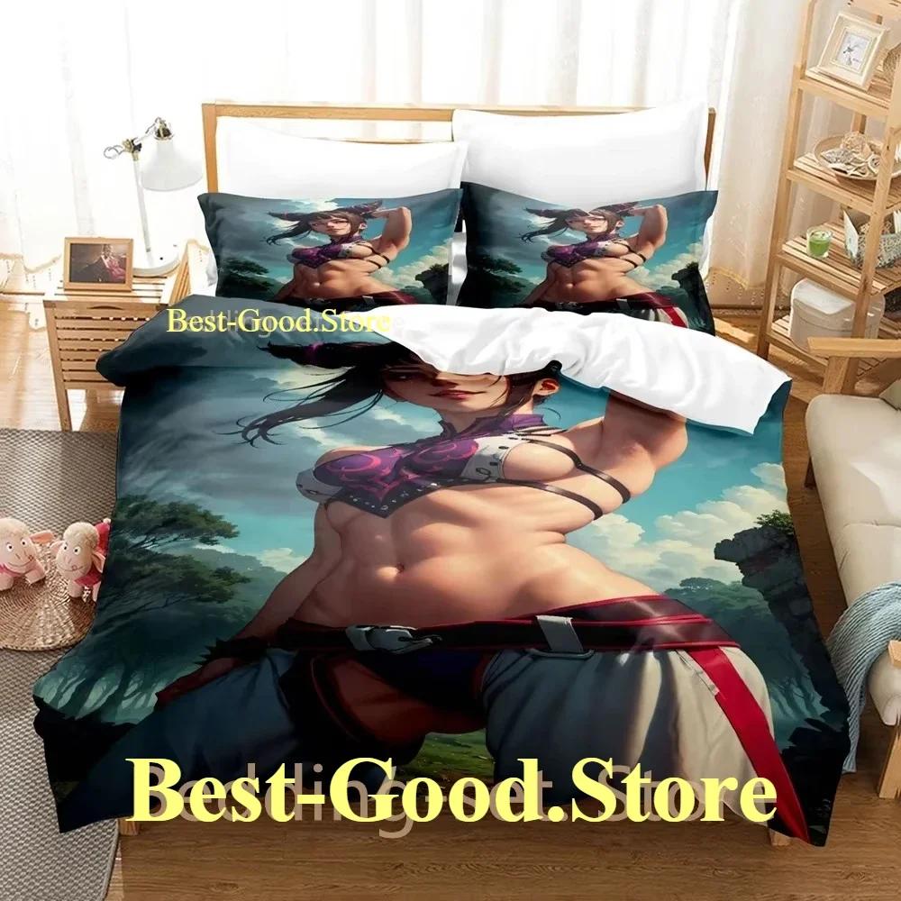 

Comforter Juri Han Bedding Set Single Twin Printed Bed Set With Bed Soft Single Double Queen Super King Size Comforter (quilt)-EU Single(135*200cm)3pcs