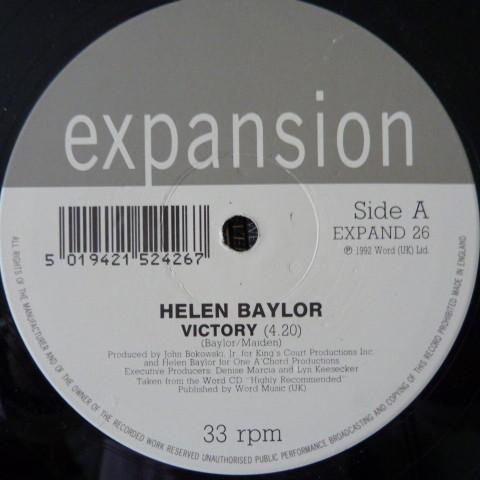 

12inch Record HELEN BAYLOR - Victory EXPAND26 Expansion 1992 UK Soul/Funk Used