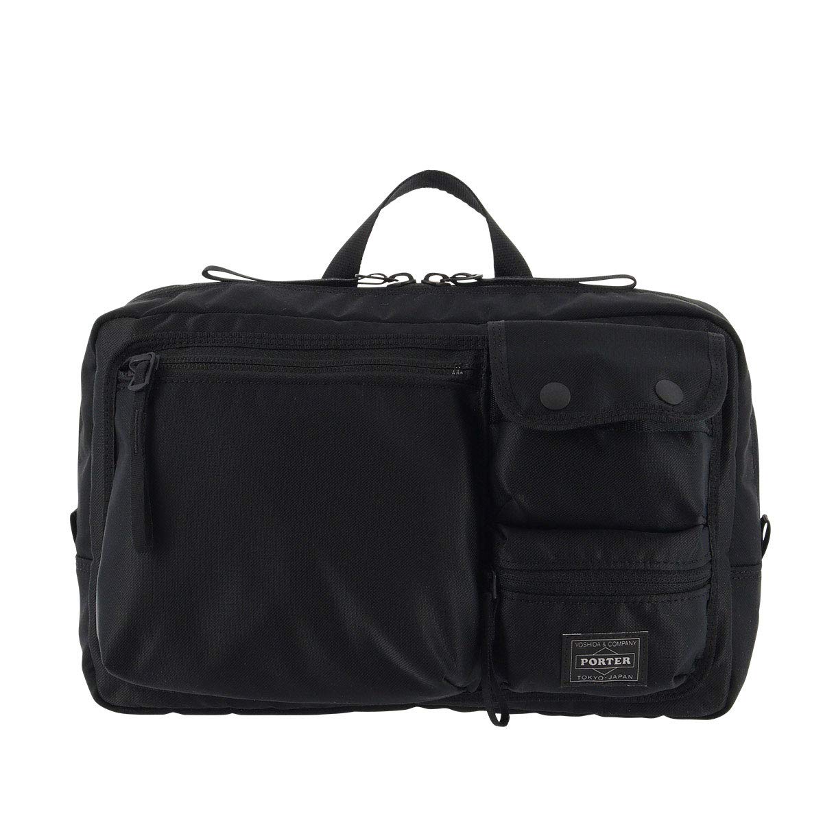 

Waist Bag Compart Lightweight PORTER Body Bag Nylon Black [Porter] 538-16167 [10] чорний