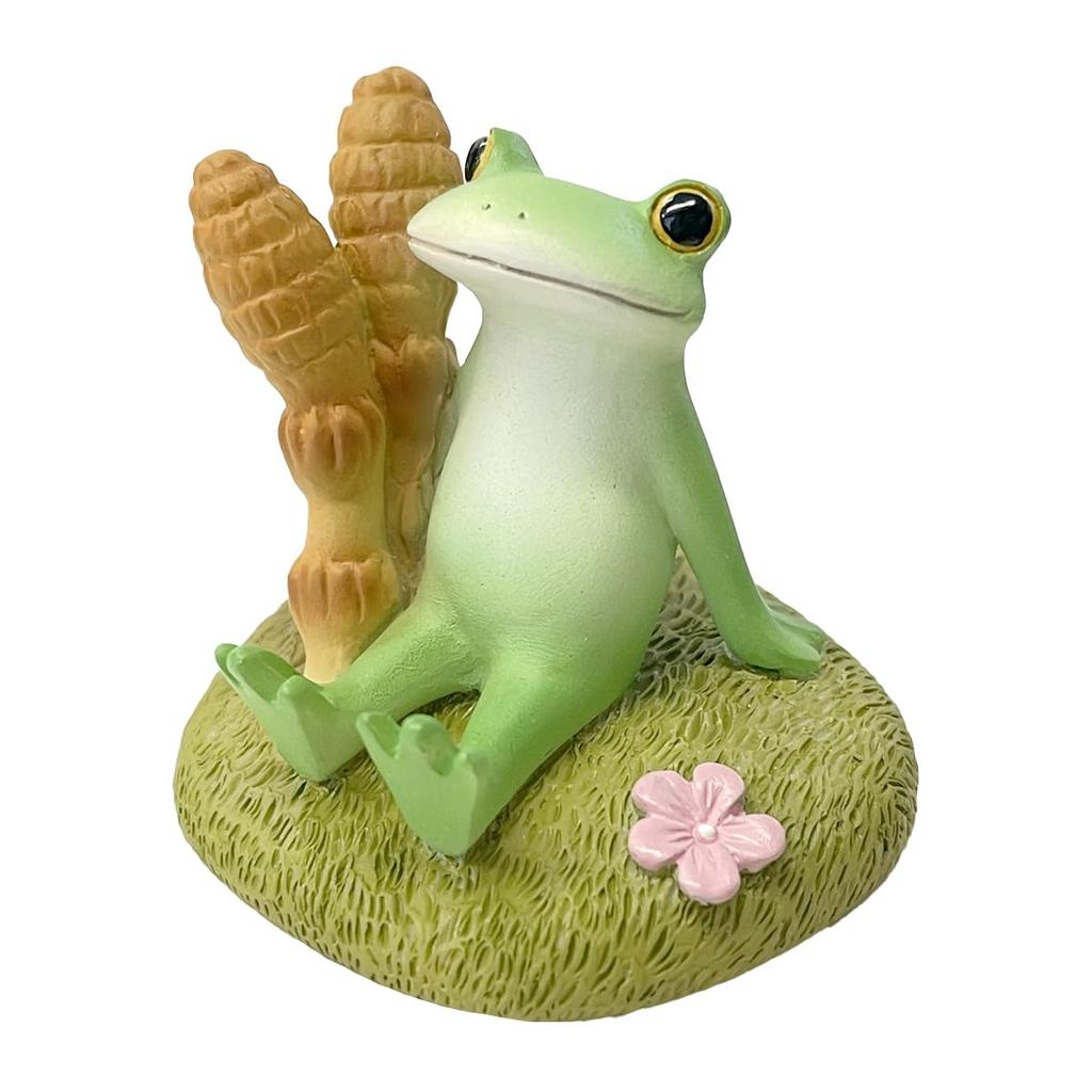 DAIKAI Copo Horsetail and Frog x x 4cm Frog Ornament 4.3 3.7